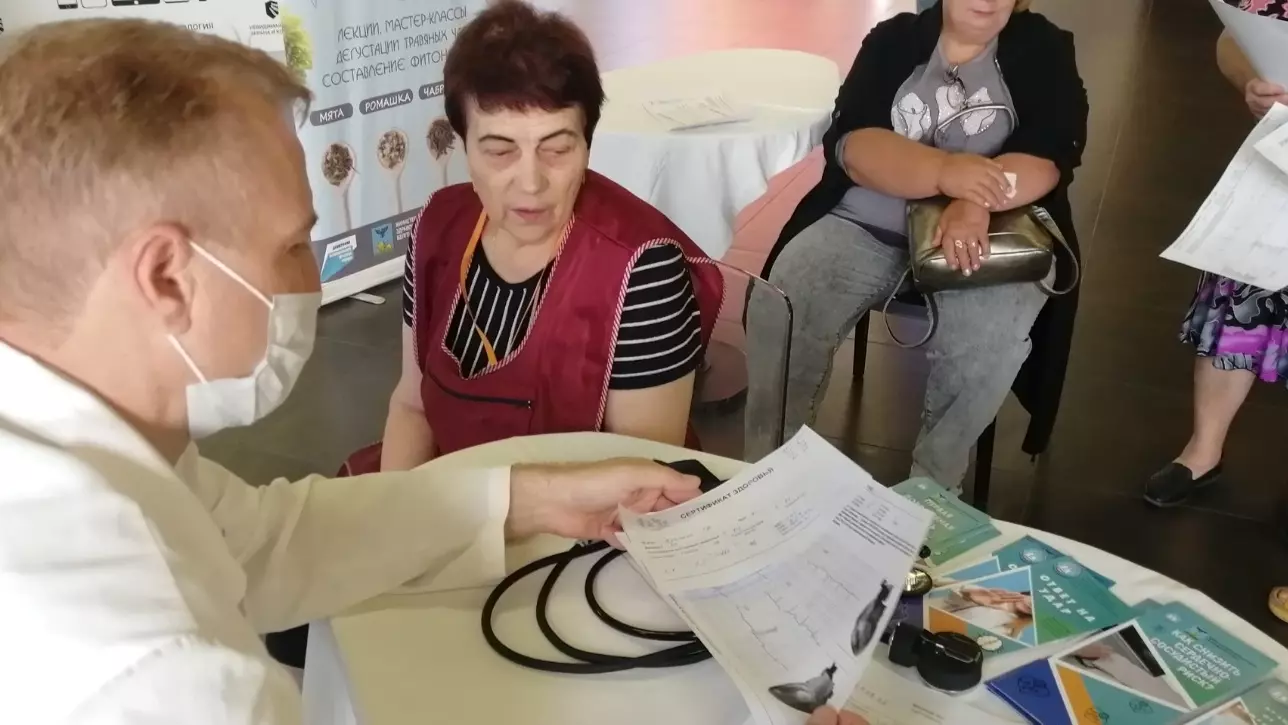 Терапевт, обследование сердца в Белгороде в рамках акции "Оберегая сердца"