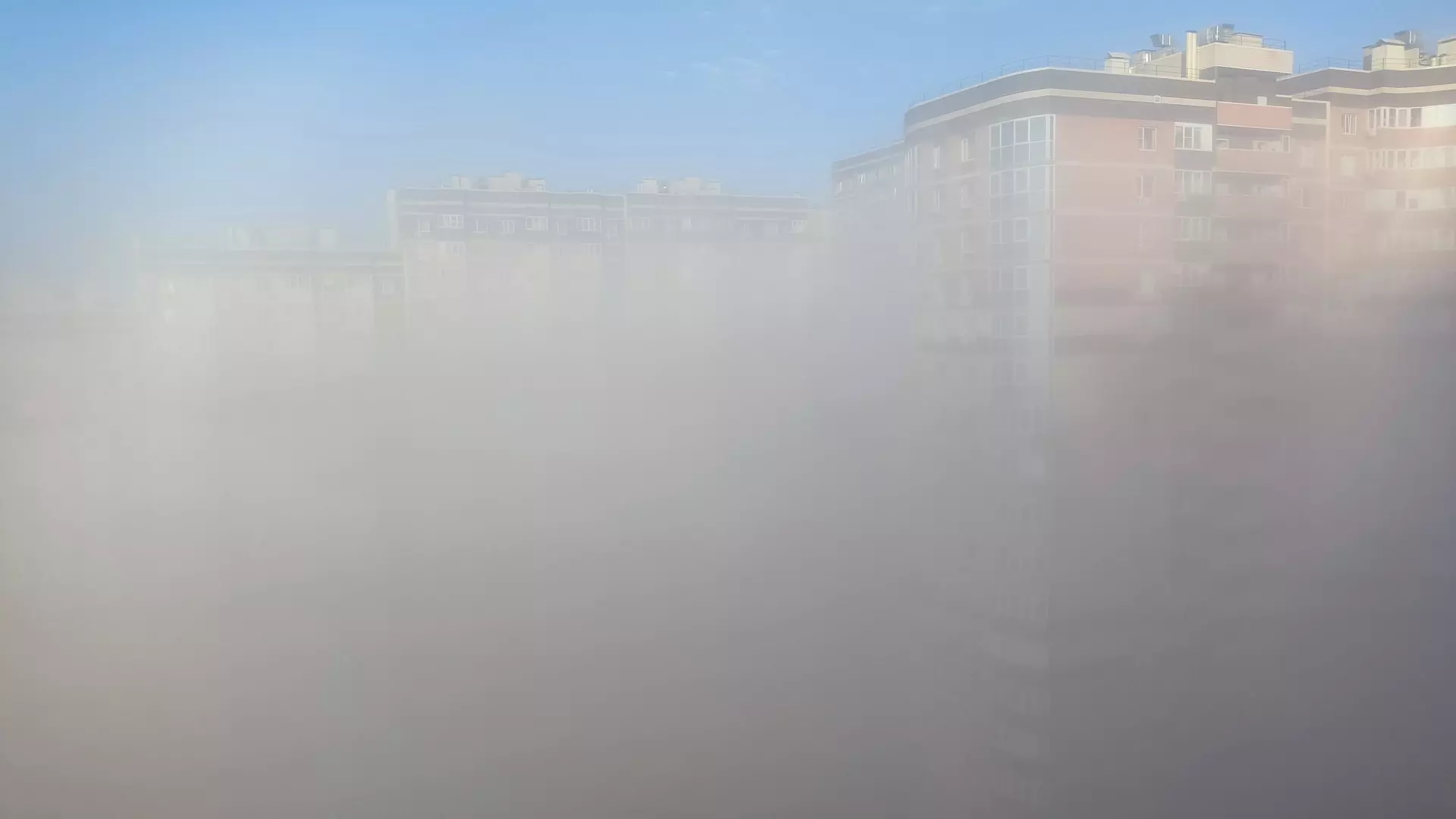 Туман и дожди надвигаются на Белгородскую область