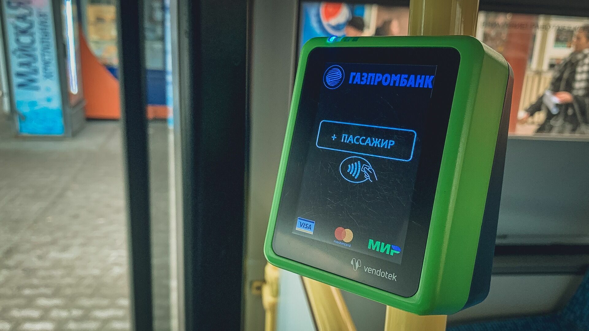 Система «вход/выход» заработает в ещё одном белгородском автобусе