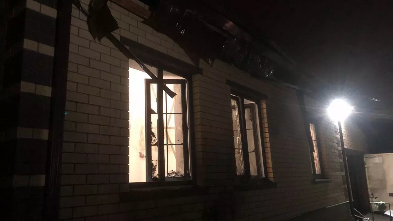Последствия ночных взрывов в Белгородском районе