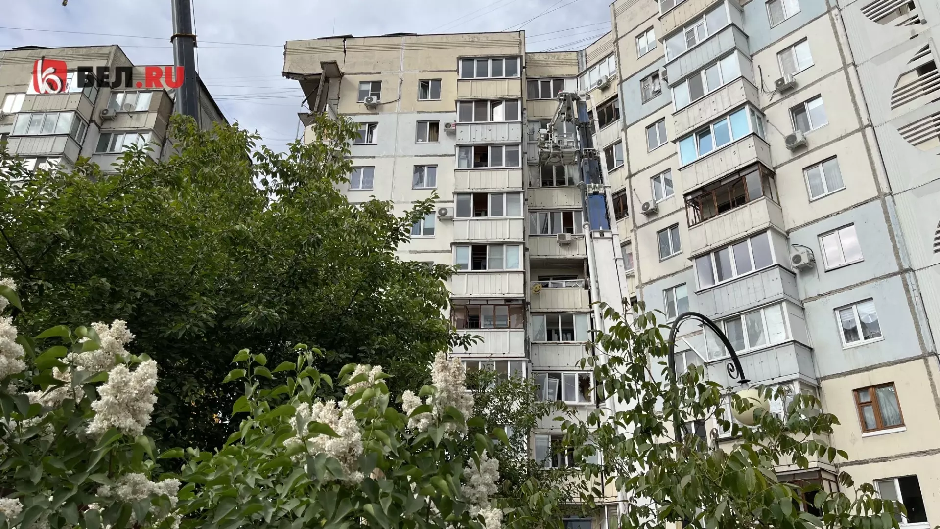 Базаров: в пострадавшем доме в Белгороде сложилась ситуация «карточного домика»
