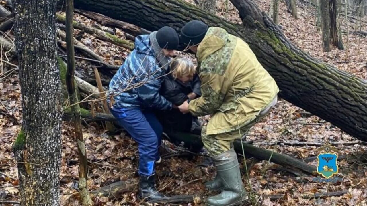 Белгородская пенсионерка провела сутки в лесу на морозе