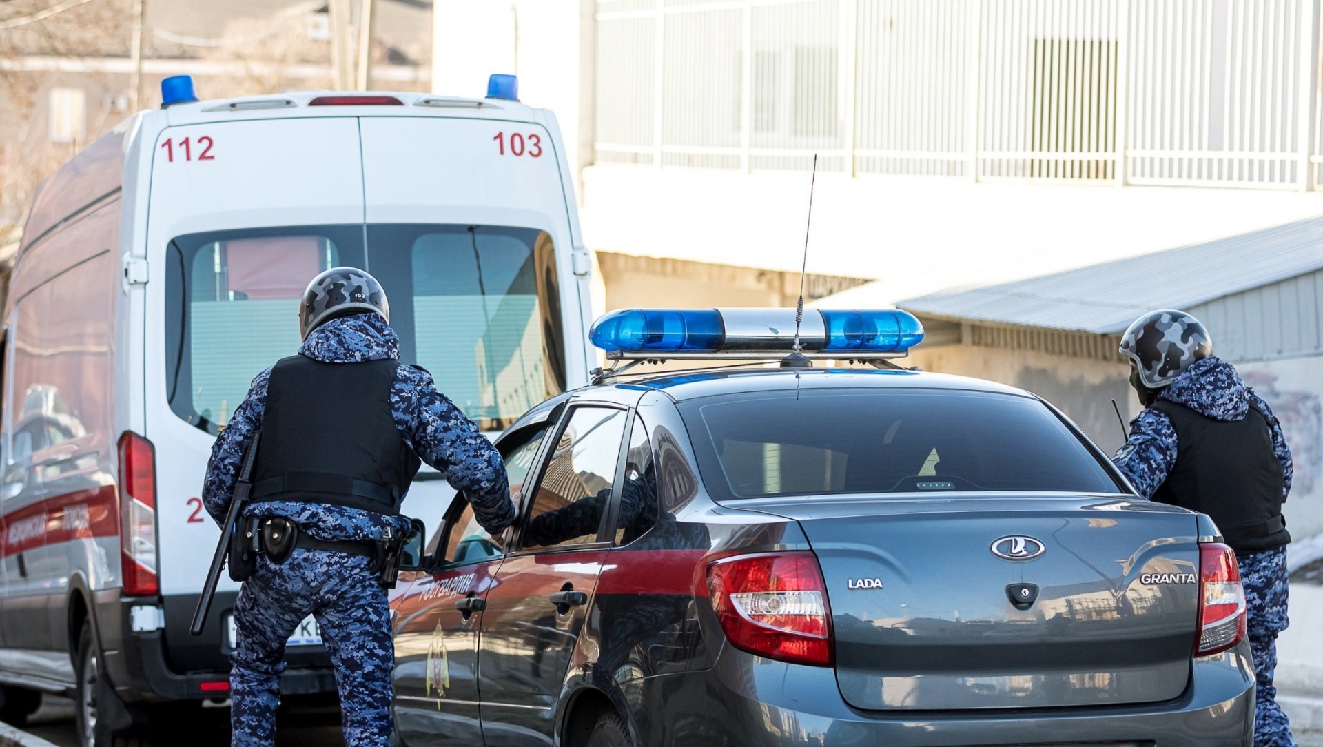 Росгвардия будет охранять машины скорой помощи в Белгородской области