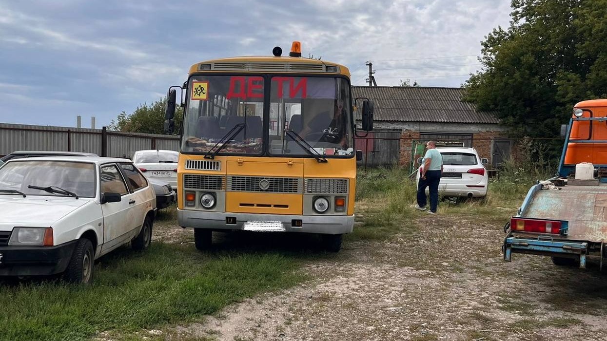 В Белгородской области нашли школьный автобус со сломанными тормозами