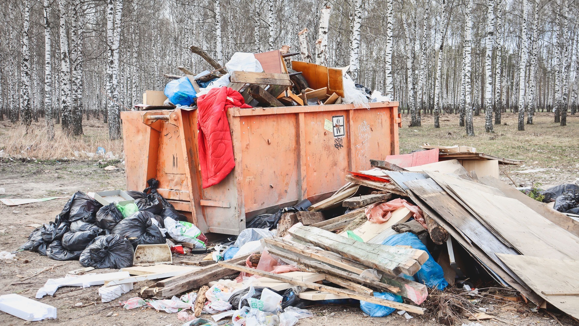 На одного белгородца приходится почти 261 кг мусора