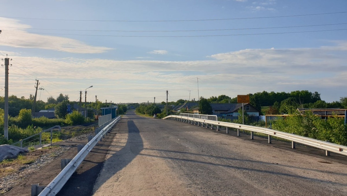 На белгородской дороге регионального значения отремонтировали два моста