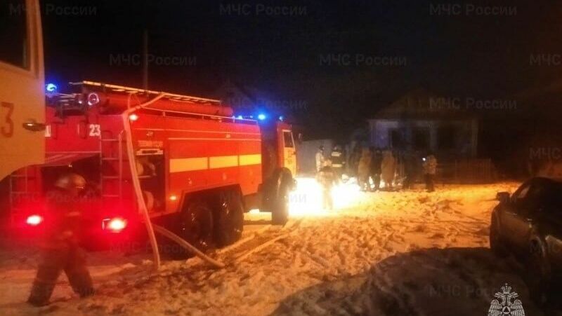 Следователи выяснят причину пожара в доме, в котором погибли два белгородца