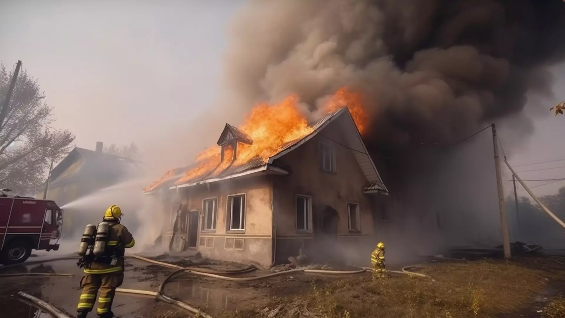МЧС сообщило о пяти пожарах в Белгородской области