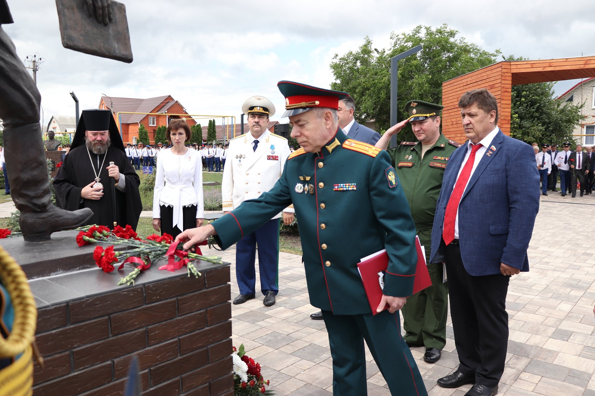 Юрий Клепиков принял участие в открытии мемориала воинской доблести прокуроров