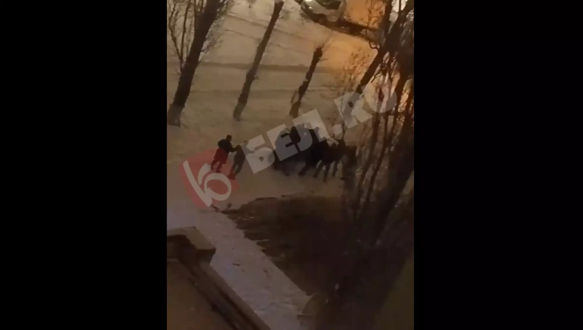 Потасовка произошла на улице Губкина в Белгороде
