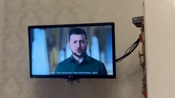 В Белгородской области вещание на телеканале СТС прервали обращением Зеленского
