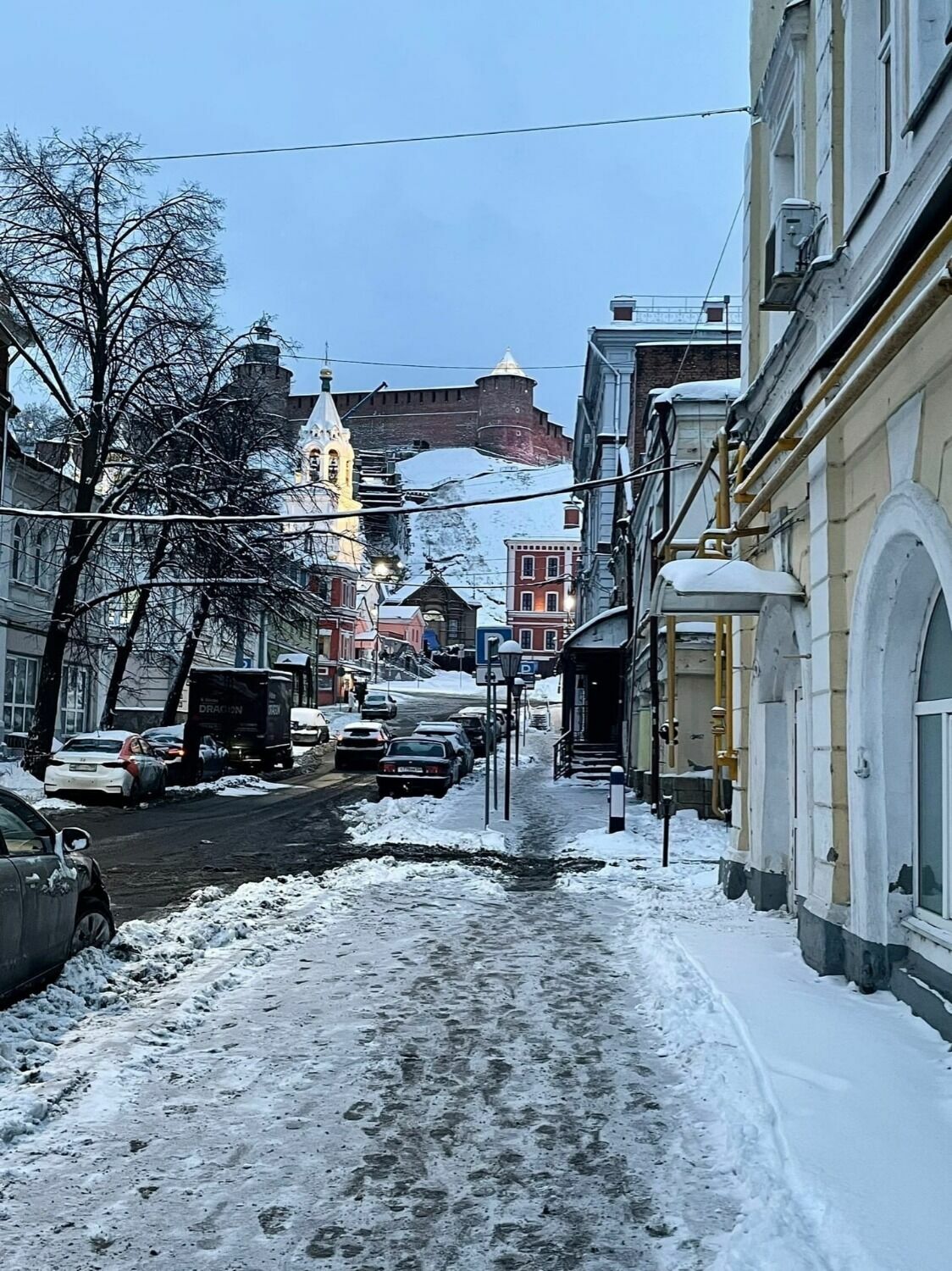 Нижний Новгород зимой