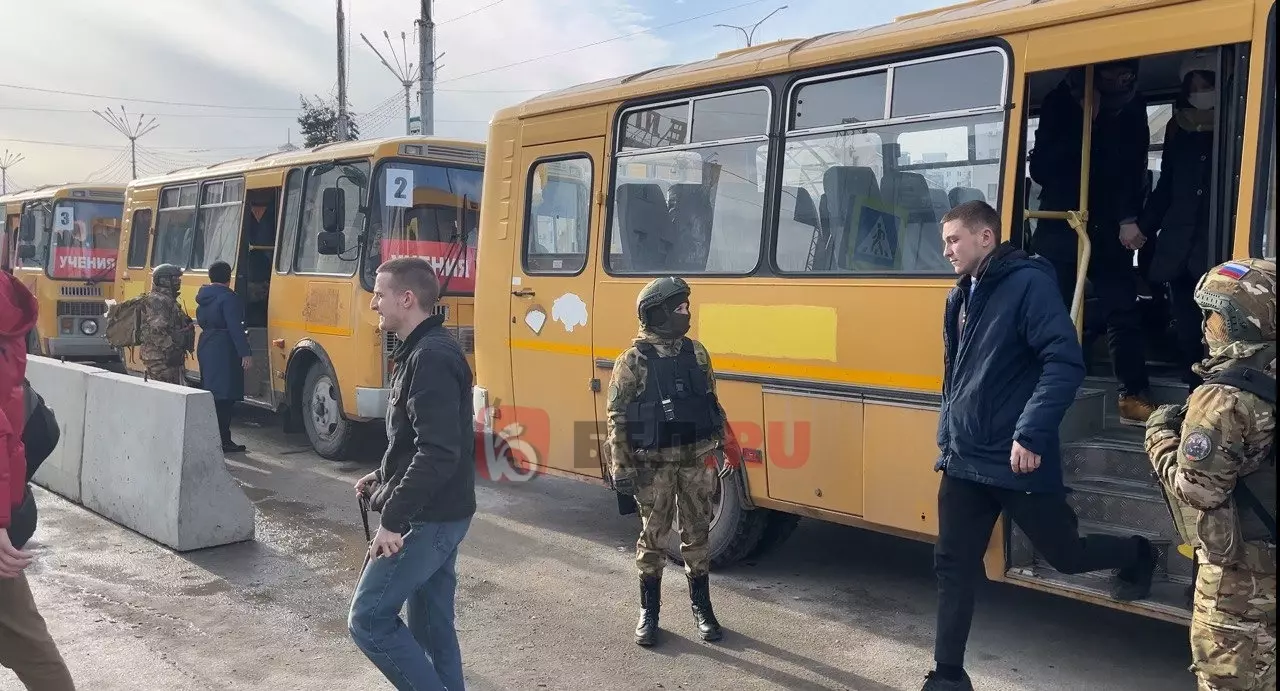 Учения по эвакуации в Белгороде