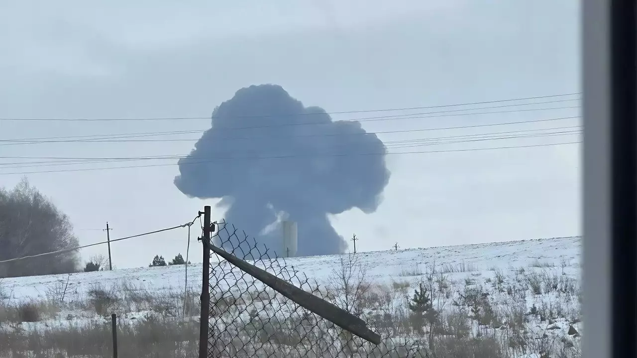 Владимир Путин прокомментировал крушение военного самолёта в Белгородской области