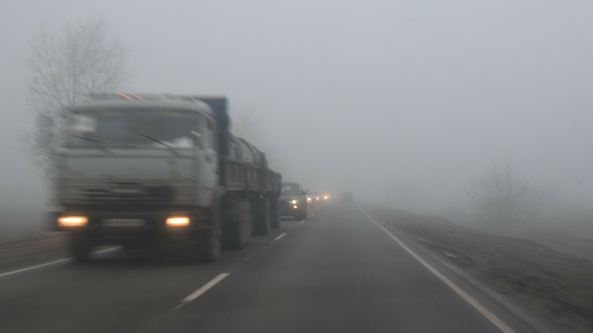 Туман и порывы ветра ожидают белгородцев в среду