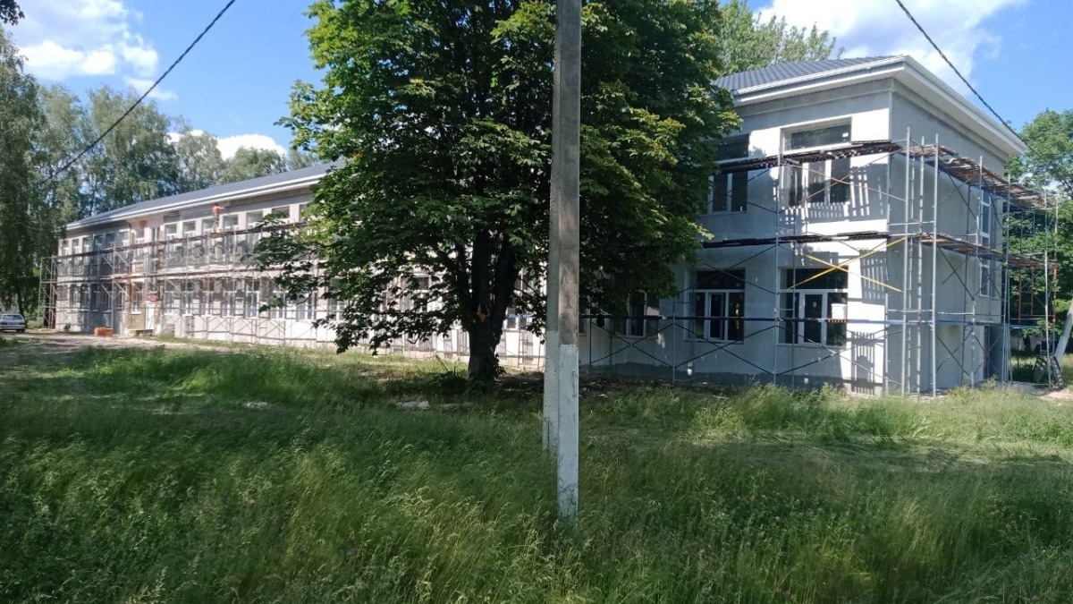 В рамках госпрограммы в Белгородской области капитально ремонтируют школу