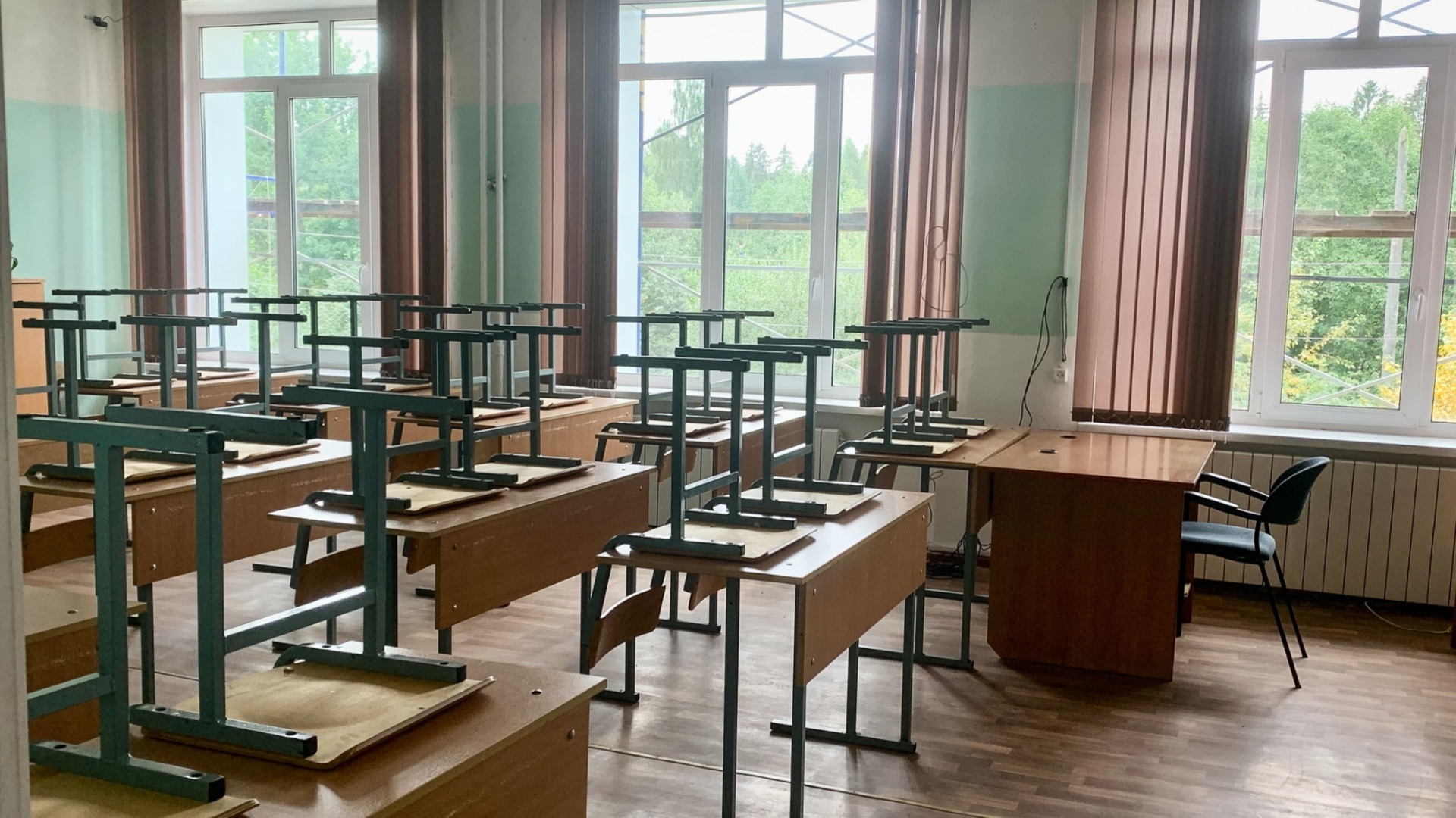 Гладков сообщил о завершении капремонта белгородской школы