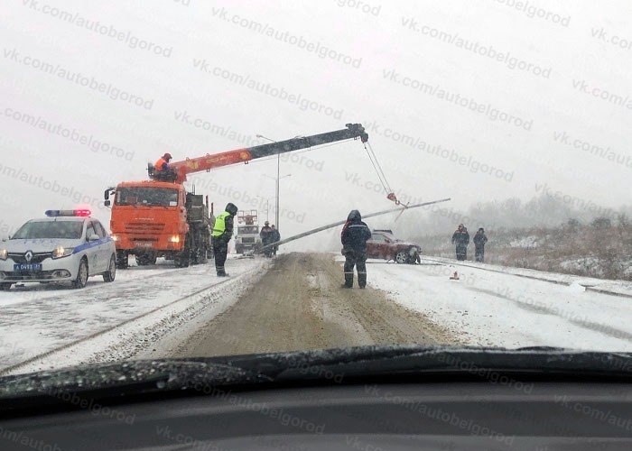 Авария на объездной в Белгороде