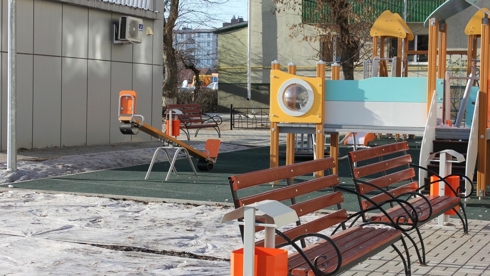 Комплексный ремонт квартала в центре Белгорода