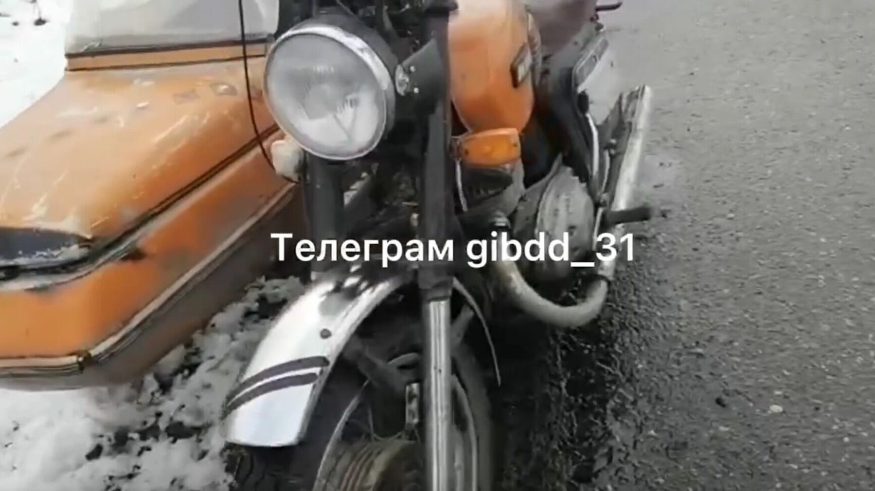 Ехавший за мукой для жареной рыбы пьяный белгородец на мотоцикле попался ДПС