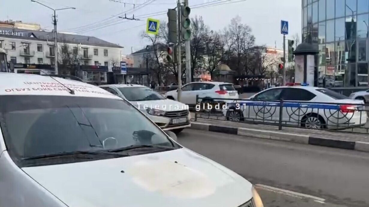 В центре Белгорода водитель сбил 7-летнего ребёнка