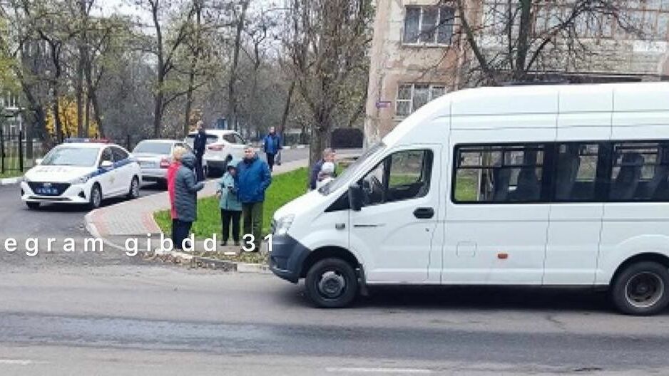 В Белгородской области ребёнок попал под колёса микроавтобуса