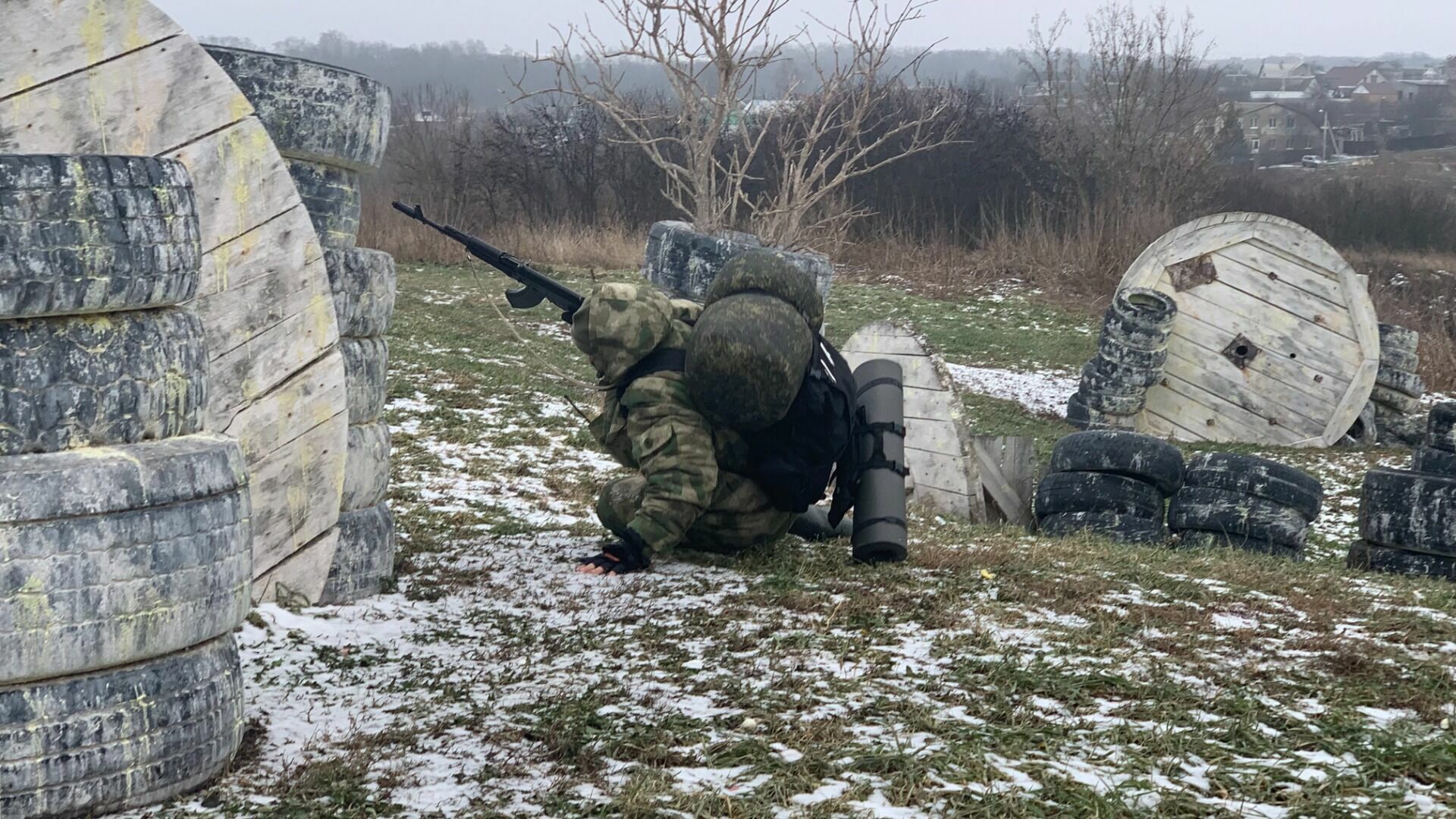 Бойцов белгородской теробороны учат бороться с беспилотниками
