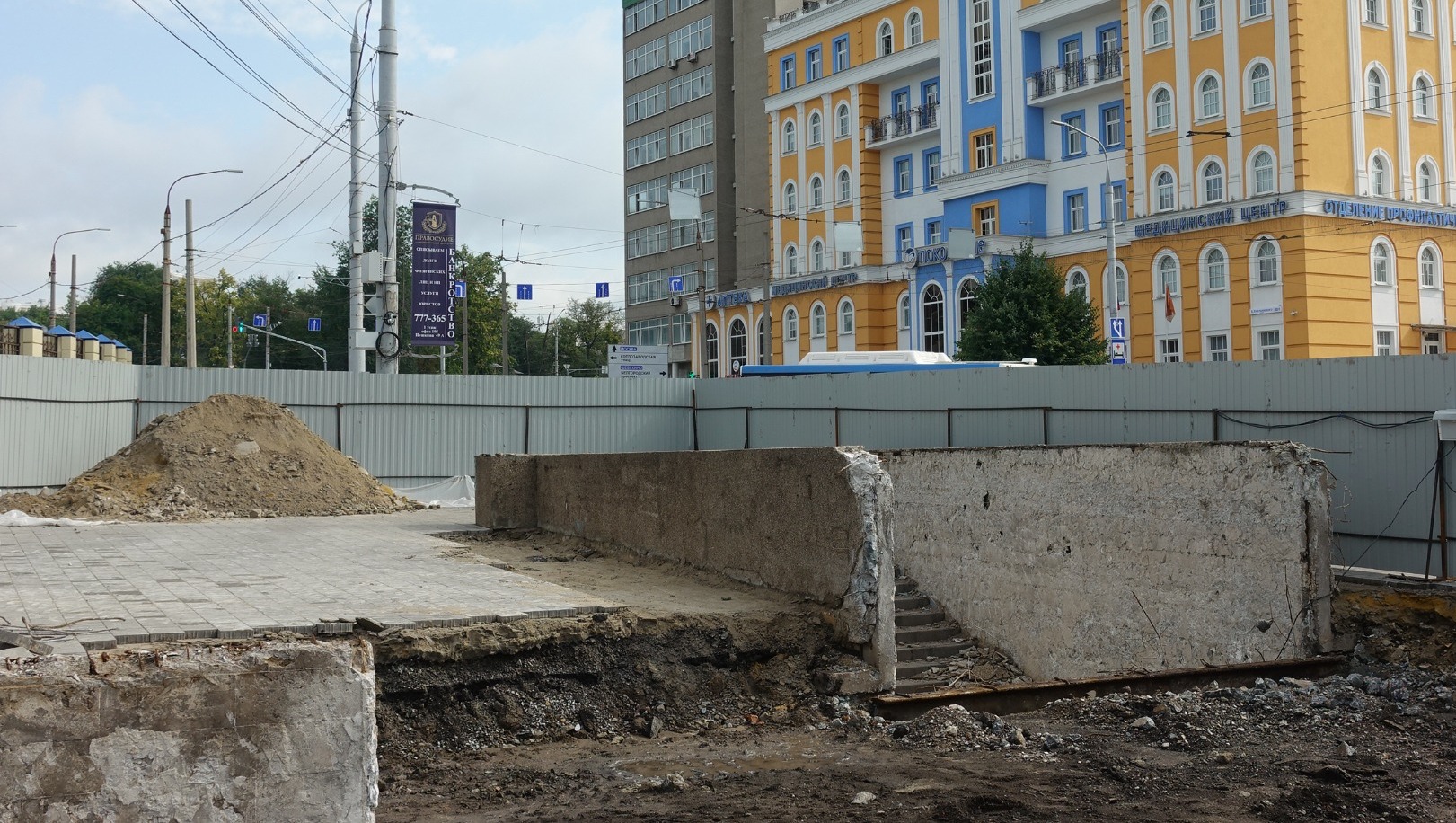 Ремонт подземных переходов в Белгороде 