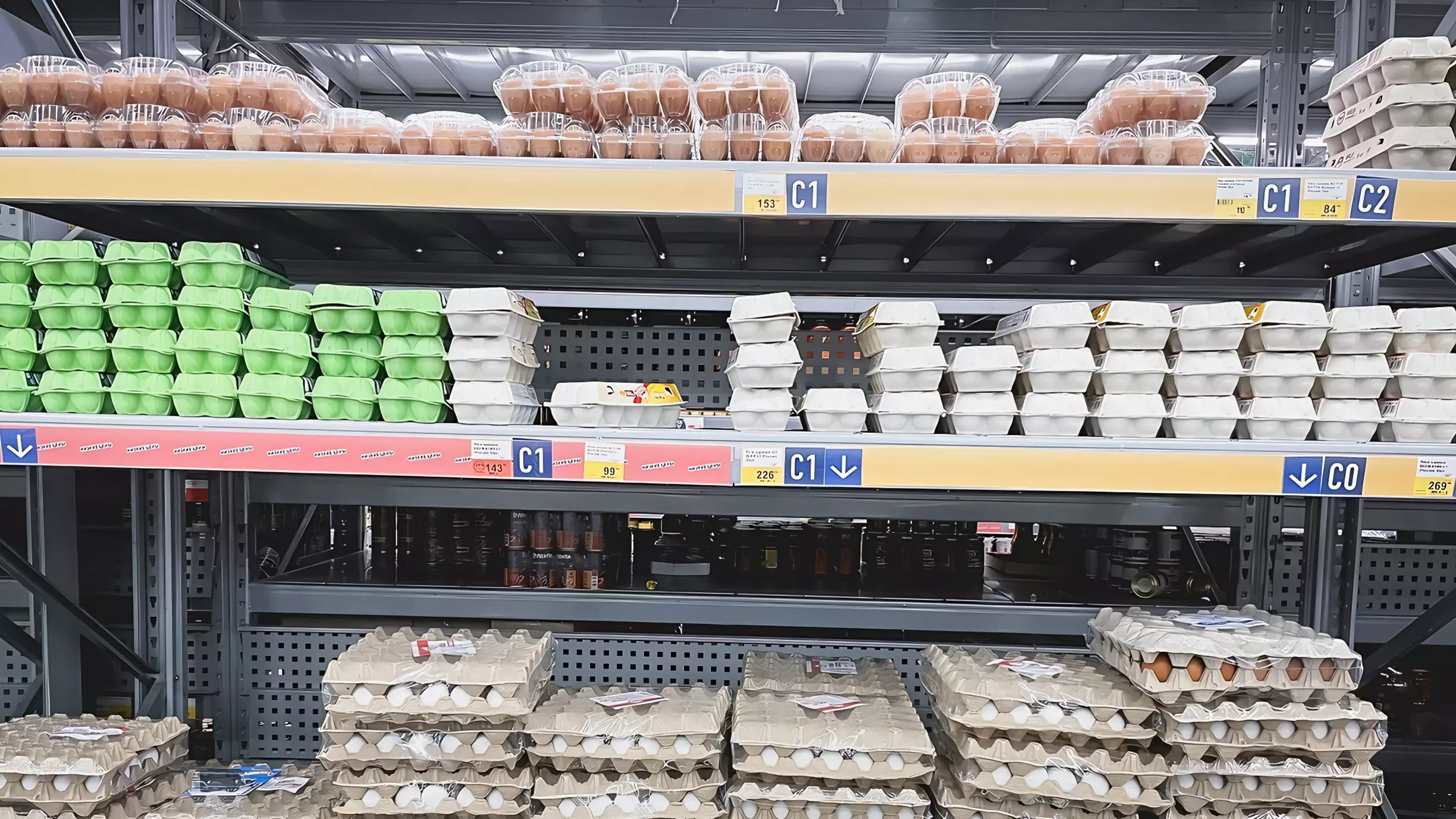 Есть ли работа для ФАС? Что произошло с ценами на яйца в Белгороде с начала года
