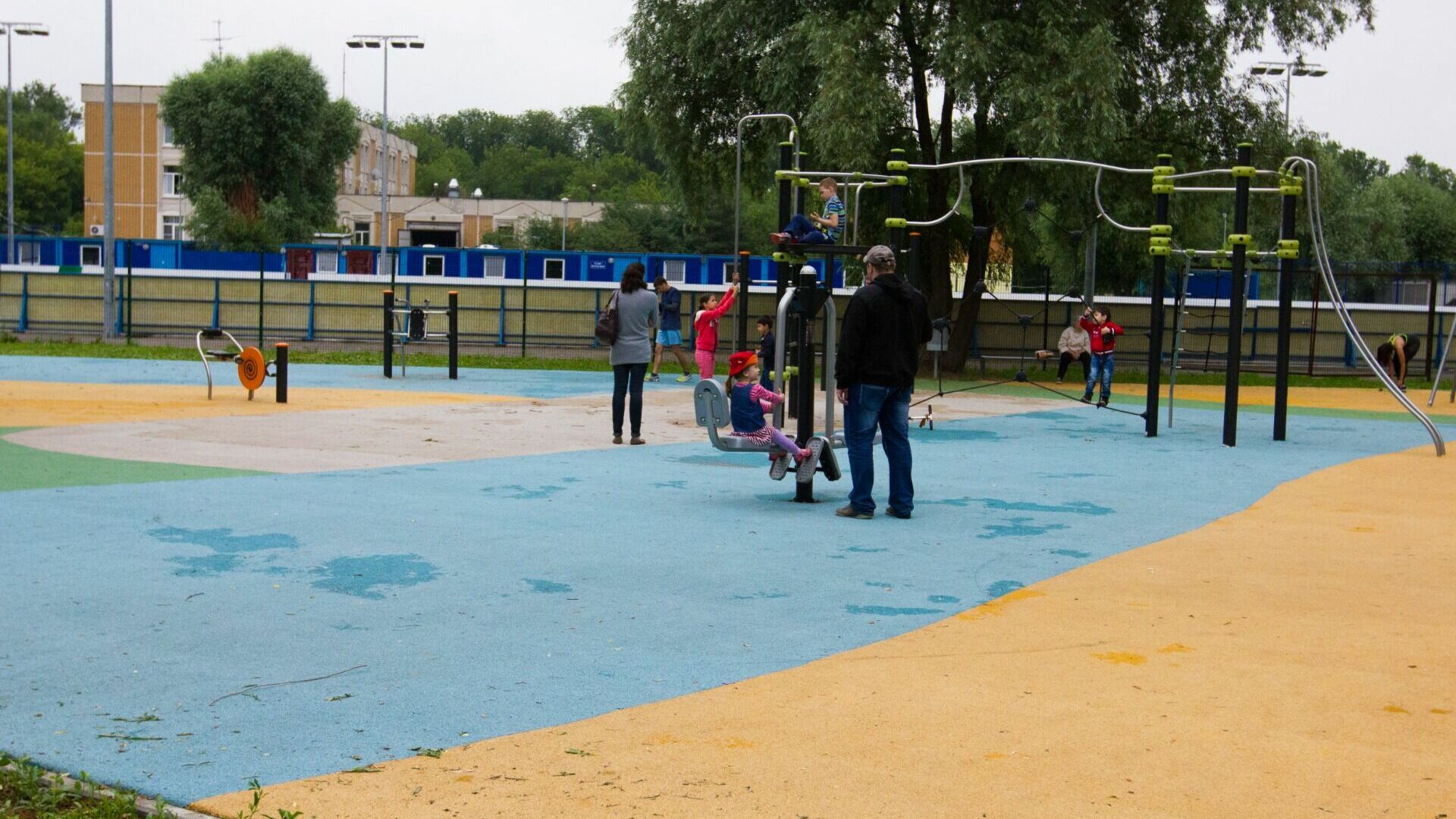 В 2022 году в Белгородской области установили 185 детских спортивных площадок