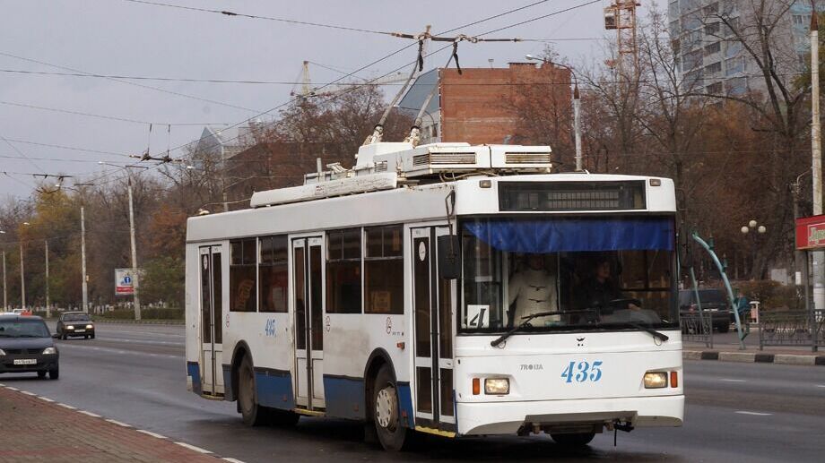 Троллейбусы и депо в Белгороде выставили на торги за 449,5 млн рублей