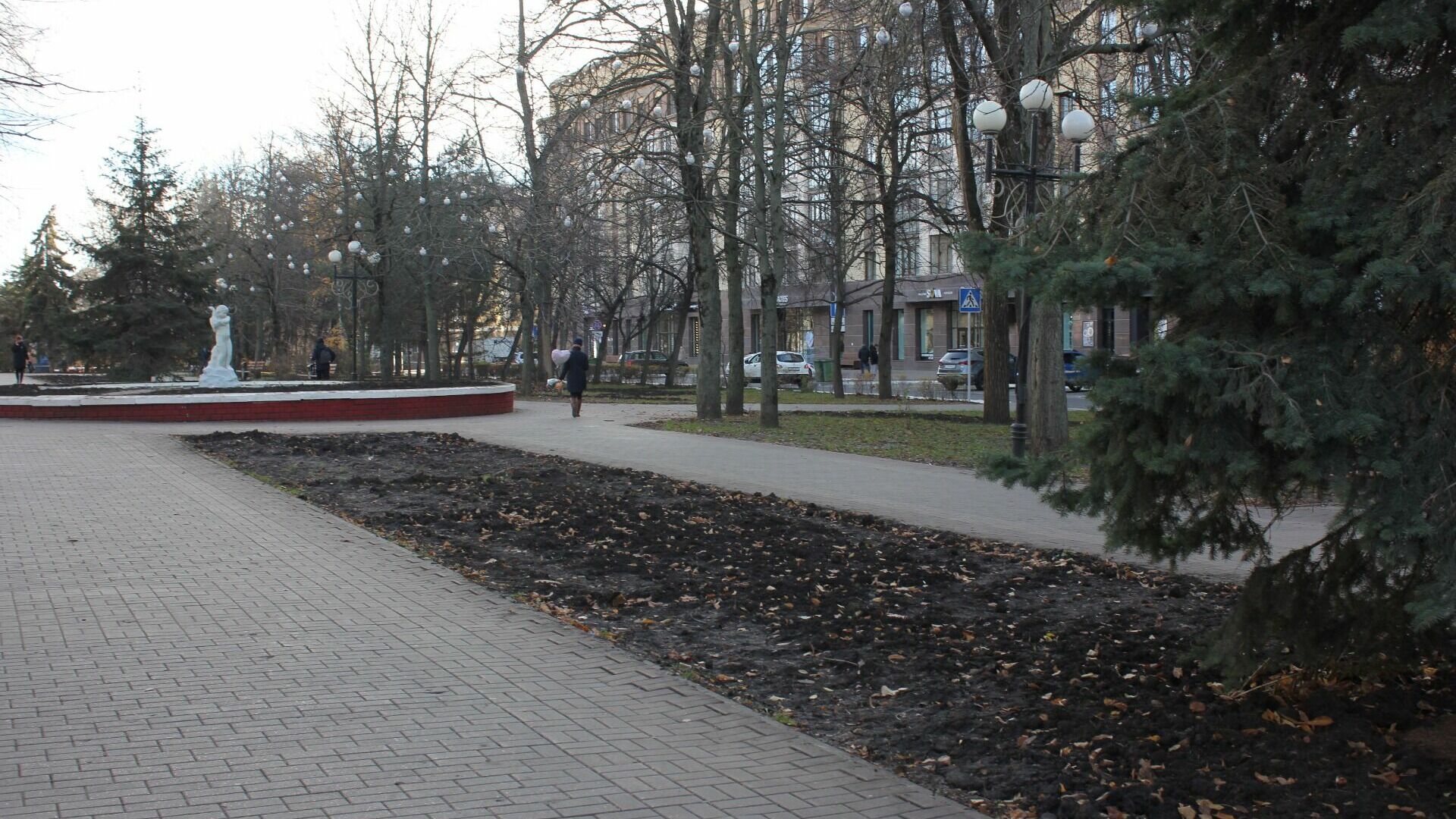 На Свято-Троицком бульваре в Белгороде создадут цветовые иллюзии