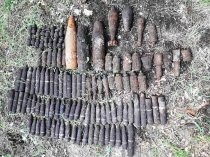 В Белгородской области обнаружили схрон с боеприпасами времён войны