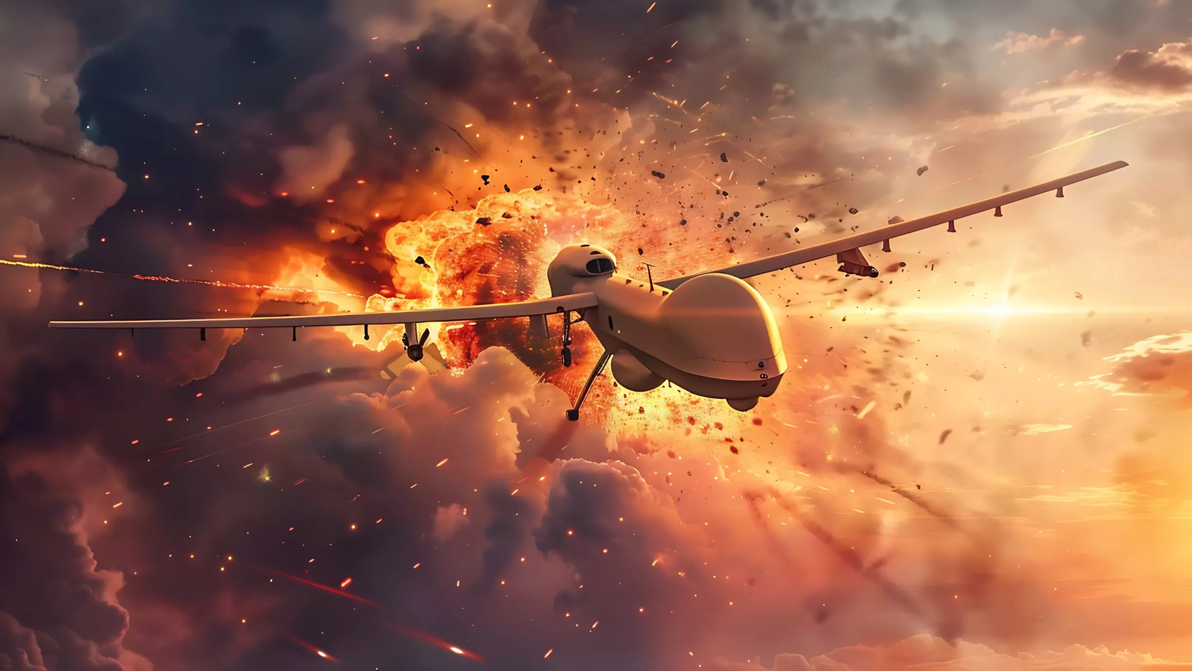 Момент атаки дронов на автобусы «Агро-Белогорья» попал на видео