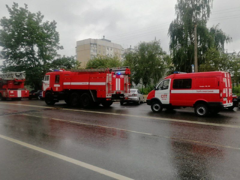 В Белгороде произошёл пожар в школе № 43