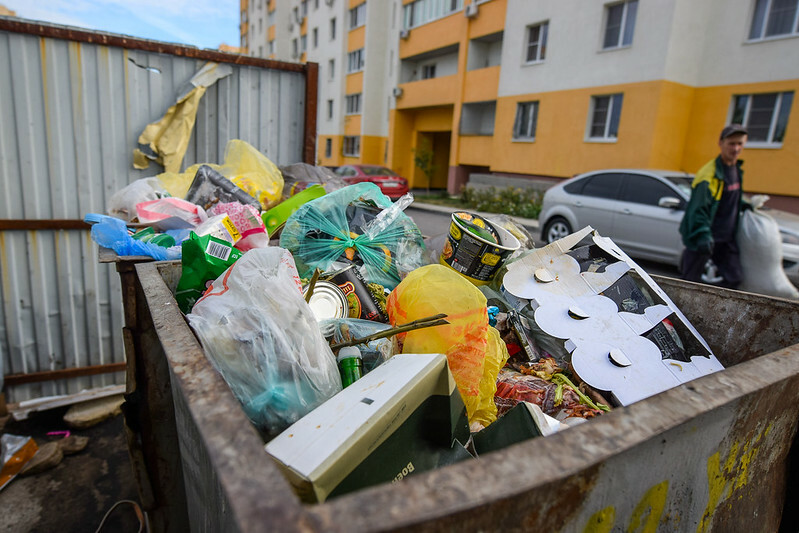 ОНФ: убирать контейнерные площадки для мусора из дворов многоквартирных домов нельзя