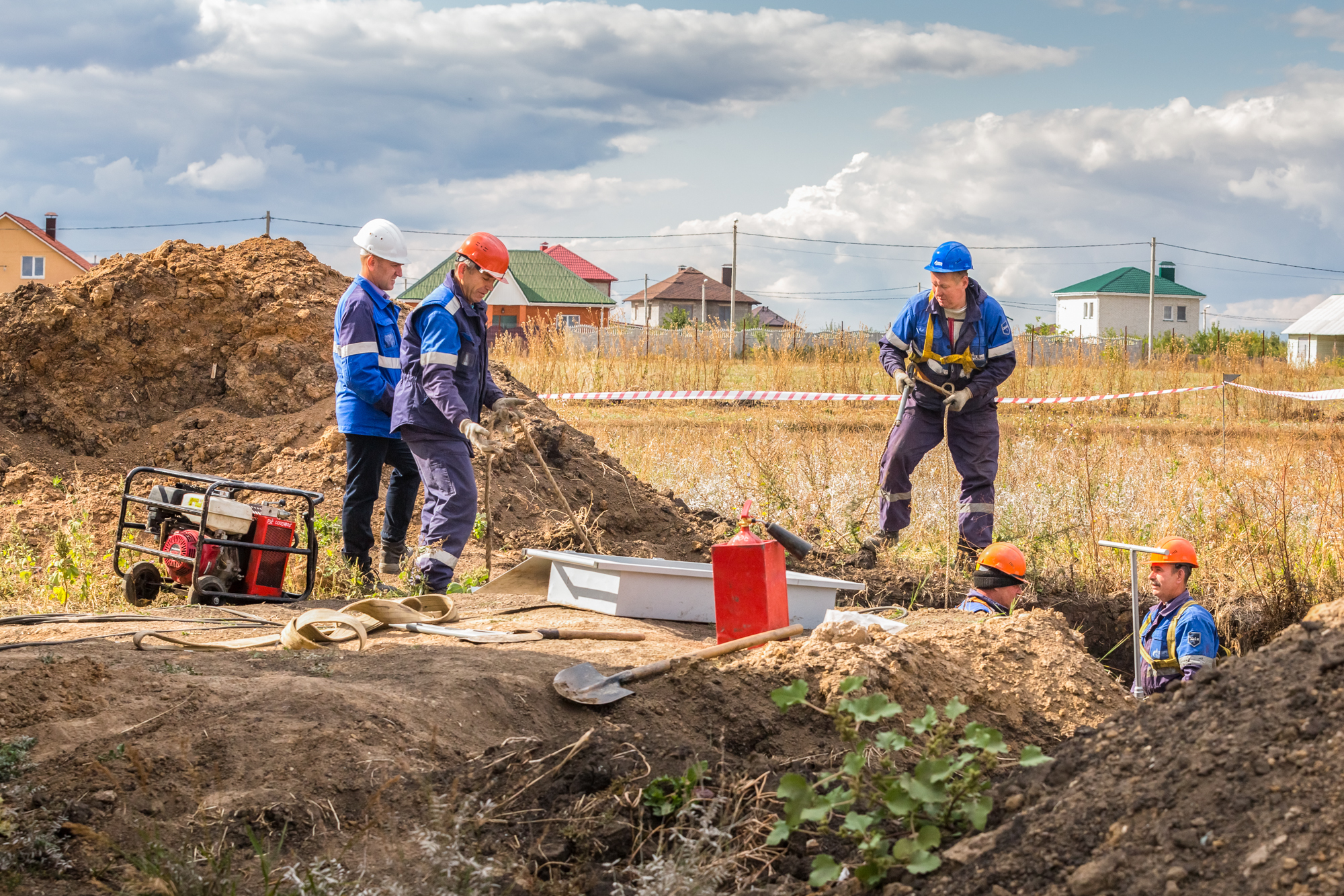 «Газпром газораспределение Белгород» газифицировал новый район ИЖС под Белгородом