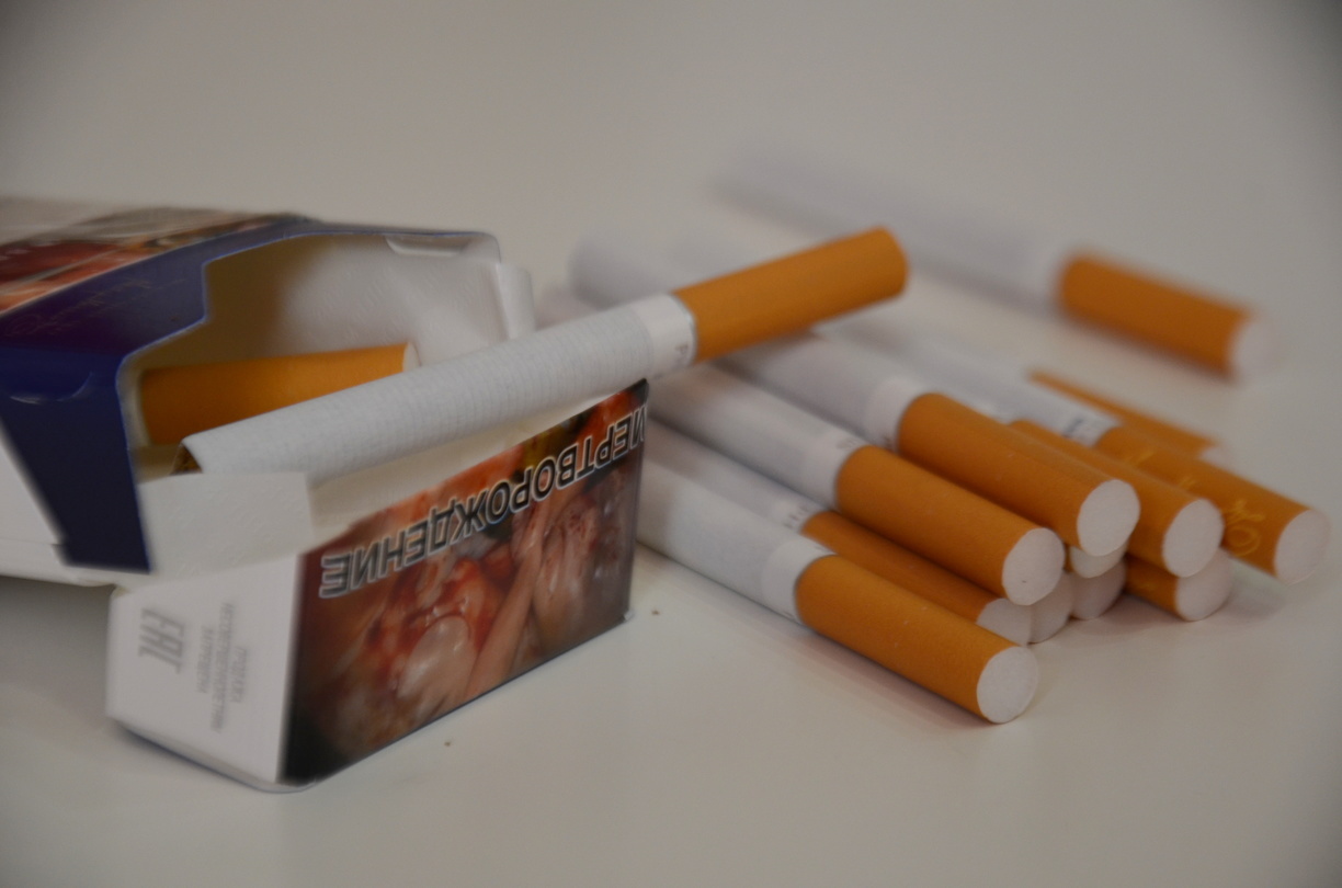 Белгородка собиралась продать нелегальных сигарет на 3,5 млн рублей
