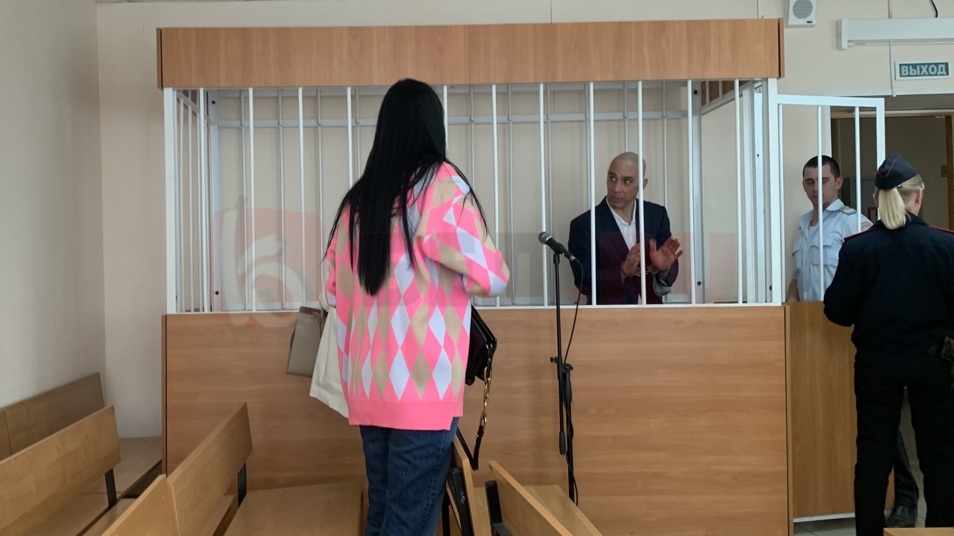 Сергей Фуглаев в зале суда