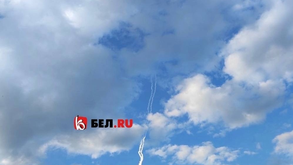 Система ПВО сбила ракеты на подлёте к Белгороду