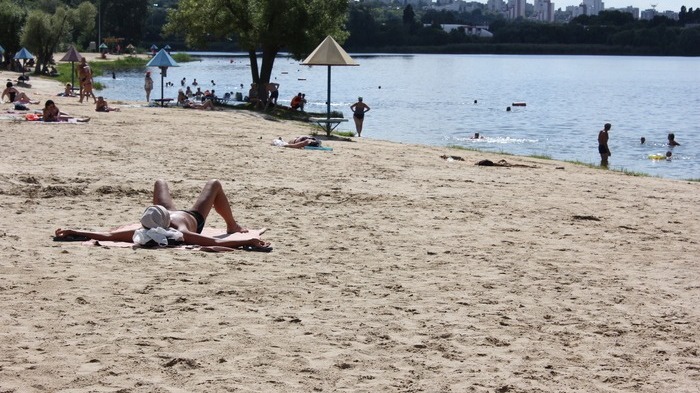 На Центральном пляже Белгорода запретили купаться из-за плохой воды