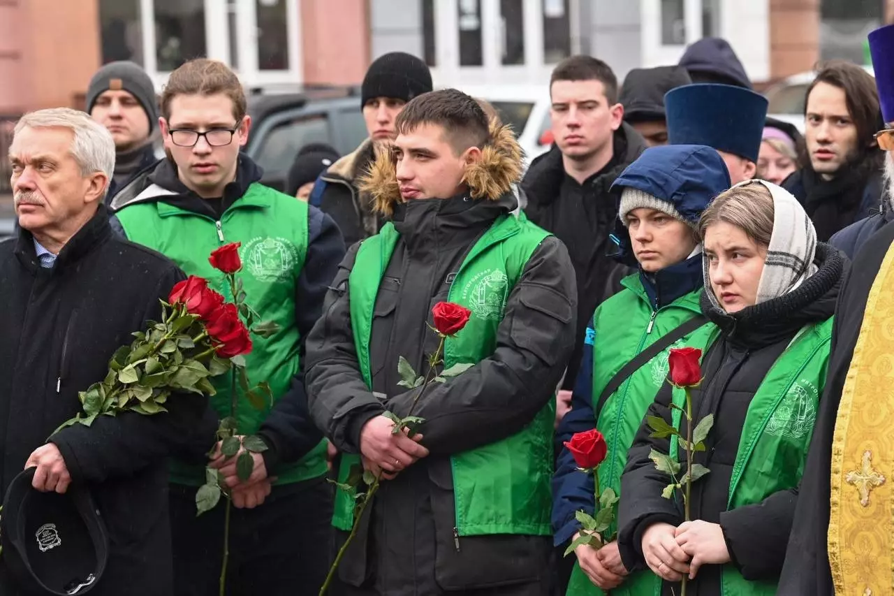 В Белгороде почтили память погибших 30 декабря
