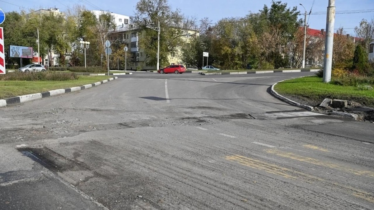 В Белгороде на улице Победы после ремонта дороги появится третья полоса