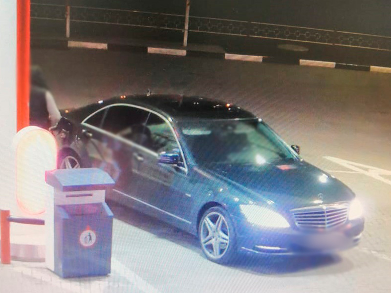 Белгородец на Mercedes с поддельными номерами украл 80 литров бензина на АЗС