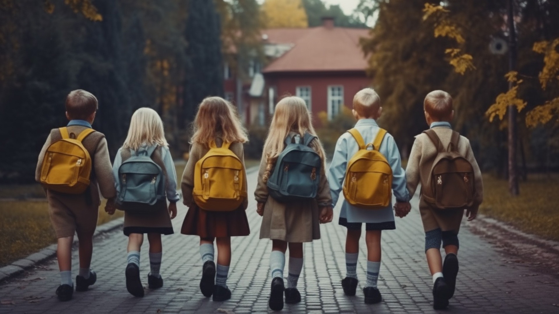 Белгородцы жалуются на толпы детей при входе и выходе из школы