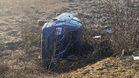 Белгородка погибла в перевернувшемся автомобиле