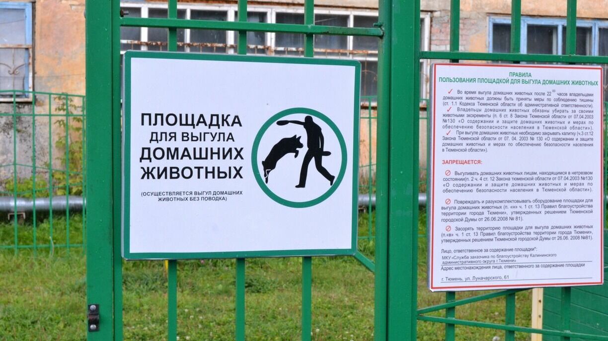 До конца года во всех районах Белгородской области появятся по три площадки для собак