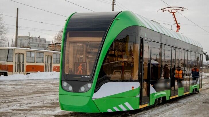 В Курске запустят новый трамвай «Львёнок»