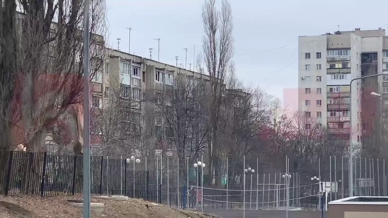 В Белгороде оцепили место прилёта беспилотника в многоэтажку
