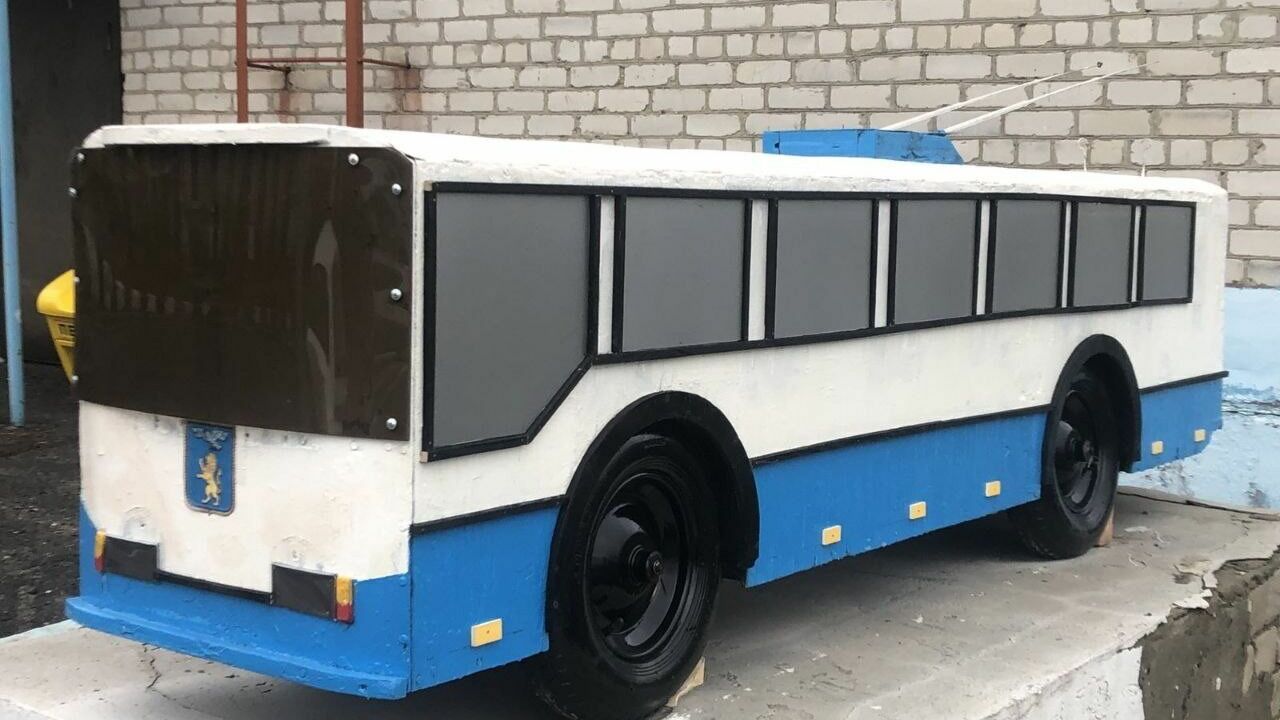 В Белгороде представили ходовой макет троллейбуса